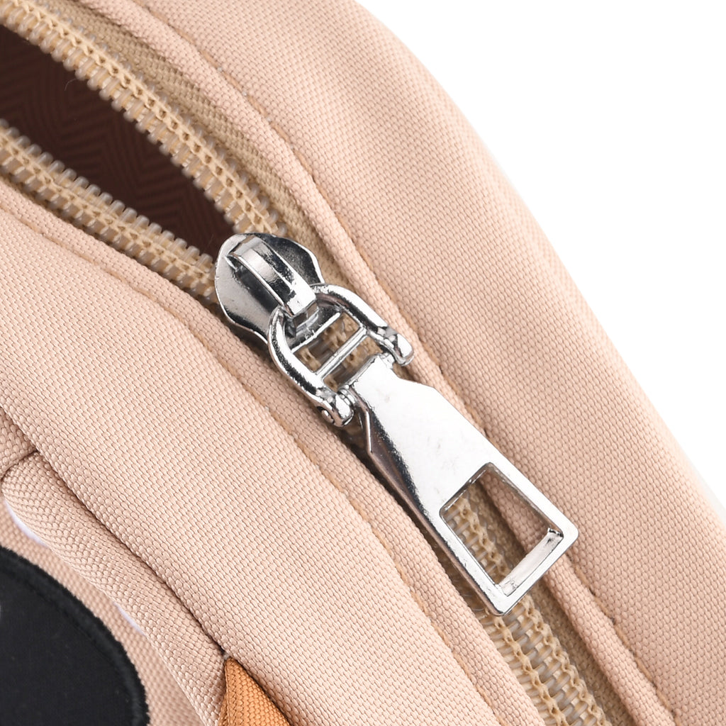 Novelty Puppy Cartoon Crossbody Ita Bag - Khaki_8567108_6