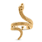 Designer Inspired Snake Ring in 18K Gold Plating