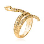 Designer Inspired Snake Ring in 18K Gold Plating_8567149
