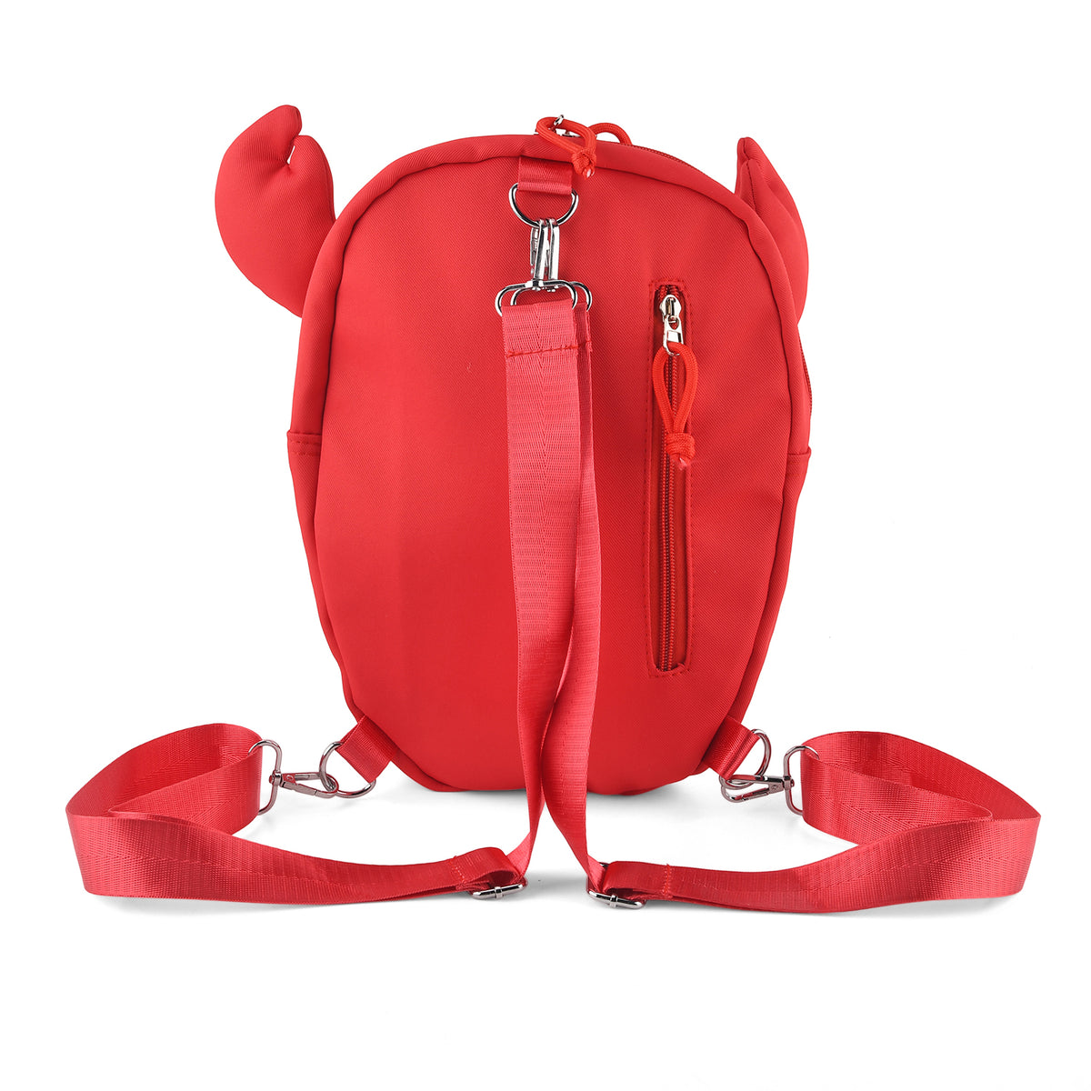 Novelty Lobster Cartoon Mini Backpack Rucksack - Red V32573018 3