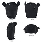 Novelty Lobster Cartoon Mini Backpack Rucksack - Black_8567190_4