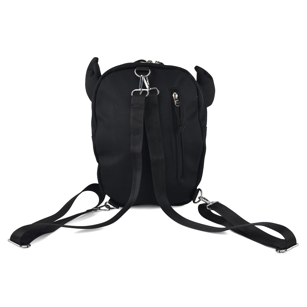 Novelty Lobster Cartoon Mini Backpack Rucksack - Black_8567190_5