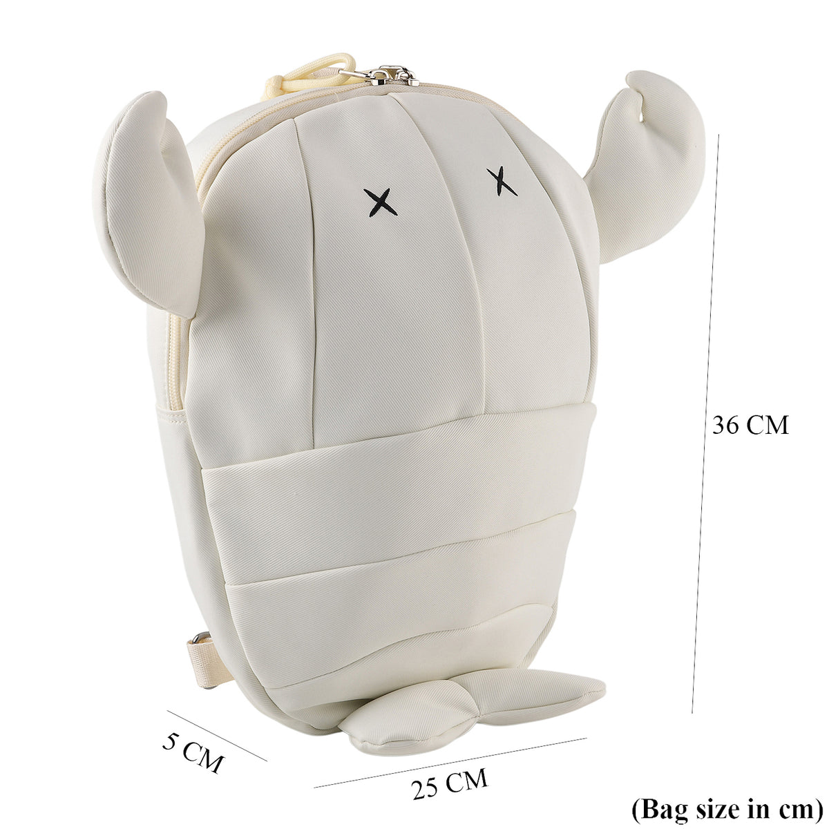 Novelty Lobster Cartoon Mini Backpack Rucksack - White V32701042 6
