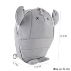Novelty Lobster Cartoon Mini Backpack Rucksack - Gray_8567192_8