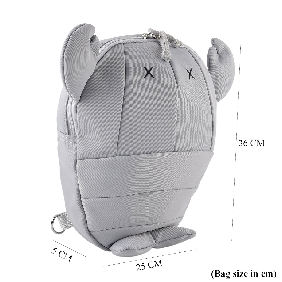 Novelty Lobster Cartoon Mini Backpack Rucksack - Gray V32698252 6