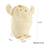 Novelty Lobster Cartoon Mini Backpack Rucksack - Yellow_8567193_8