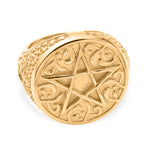EverTrue Bronzella Collection - Artisan Crafted Pentagram Ring_8569386