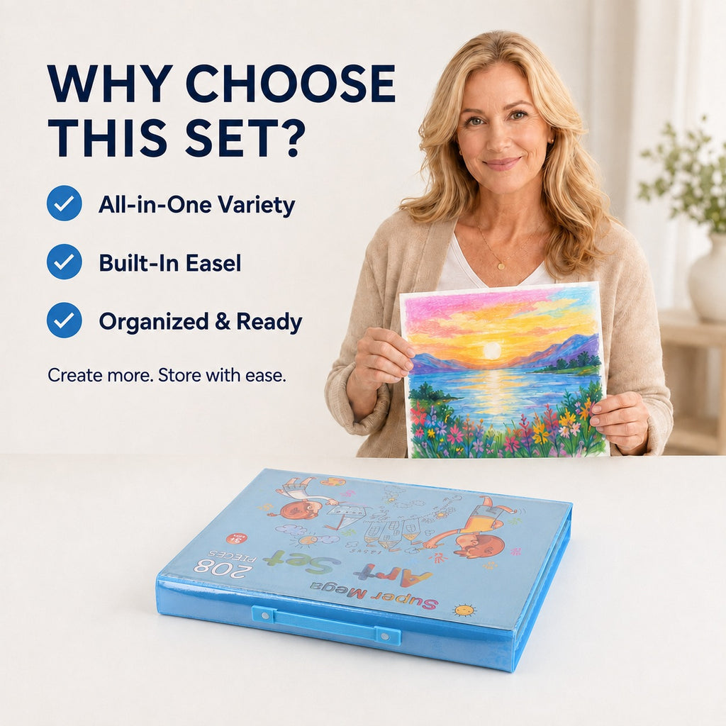 LIVMORE Stationary Set (Size - One Size) - Blue_8569628_4