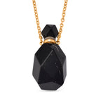 Natural Shungite Adjustable Bottle Necklace (Size - 24+2 Ext) 90.00 Ct._8570399