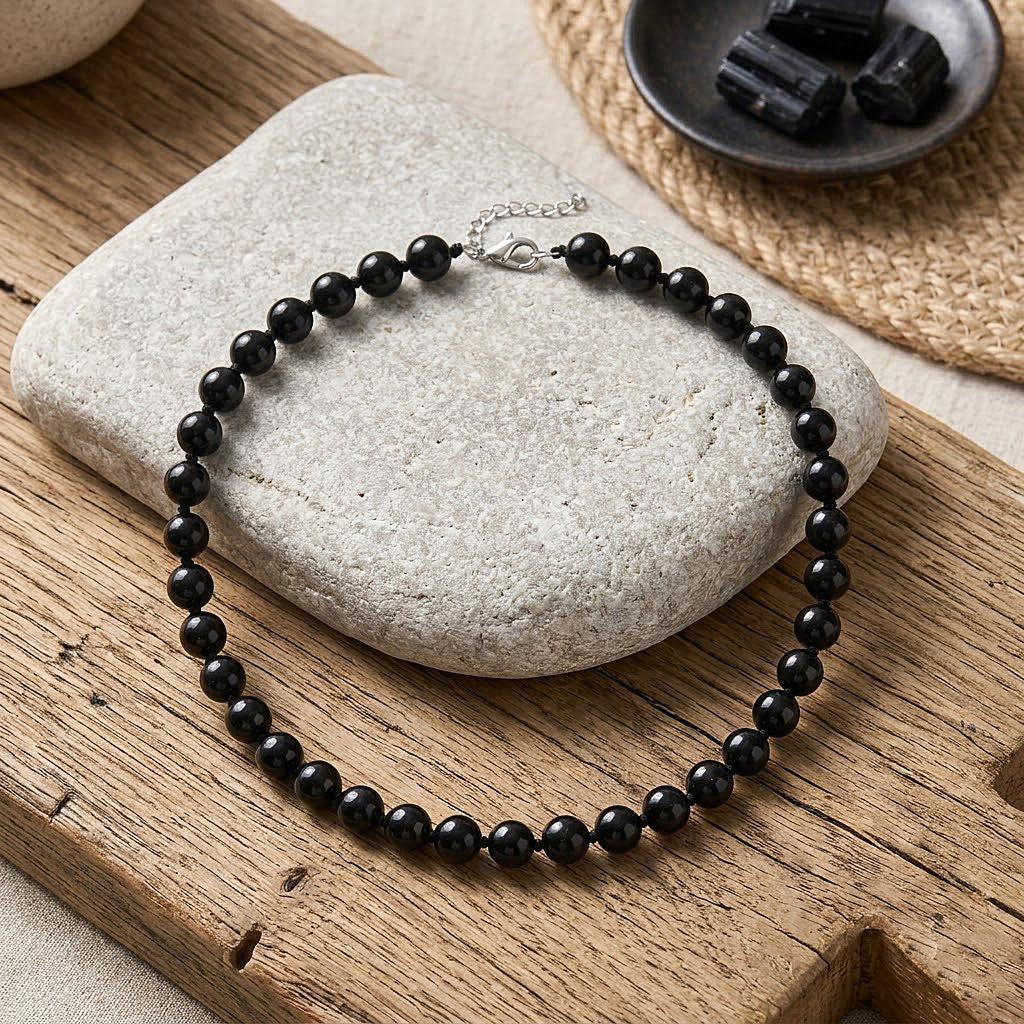 Very Rare Natural Boots Black Jadeite Adjustable Necklace (Size - 20+2 Ext) in Rhodium Overlay Sterling Silver 340.00 Ct. V32530545 3