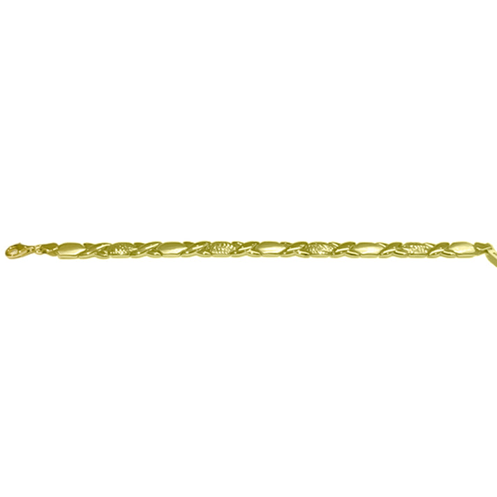 9K Yellow Gold Fancy Link Bracelet (Size - 7.5) with Lobster Clasp, Gold Wt. 5.70 Gms 8570639 1