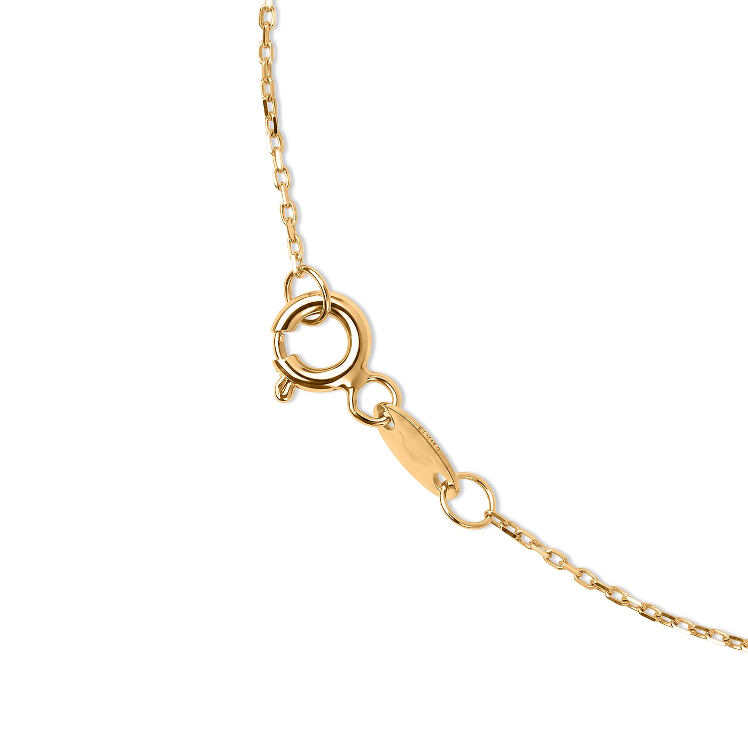 9K Yellow Gold Bracelet (Size - 7.5) with Spring Clasp 8570642 3