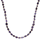 African Amethyst Adjustable Beads Necklace (Size - 24+1 Ext) in Yellow Gold Tone 100.00 Ct._8571723