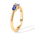 Tanzanite Ring in Yellow Gold Plated Sterling Silver_8571815_3