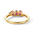African Ruby Trilogy Ring in Yellow Gold Plated Sterling Silver_8571841_4
