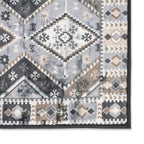 LIVMORE Patterned Rug and Door Mat (Size 50x1 cm) - Grey_8572171_4