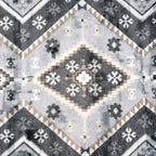 LIVMORE Patterned Rug and Door Mat (Size 50x1 cm) - Grey_8572171_5