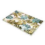 LIVMORE Patterned Rug and Door Mat (Size 50x1 cm) - Green_8572215_3