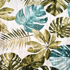 LIVMORE Patterned Rug and Door Mat (Size 50x1 cm) - Green_8572215_5