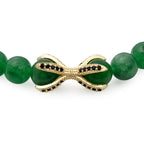 Green Jade Stretchable Eagle Paw Bracelet (Size - 7) 105.00 Ct._8572246_4