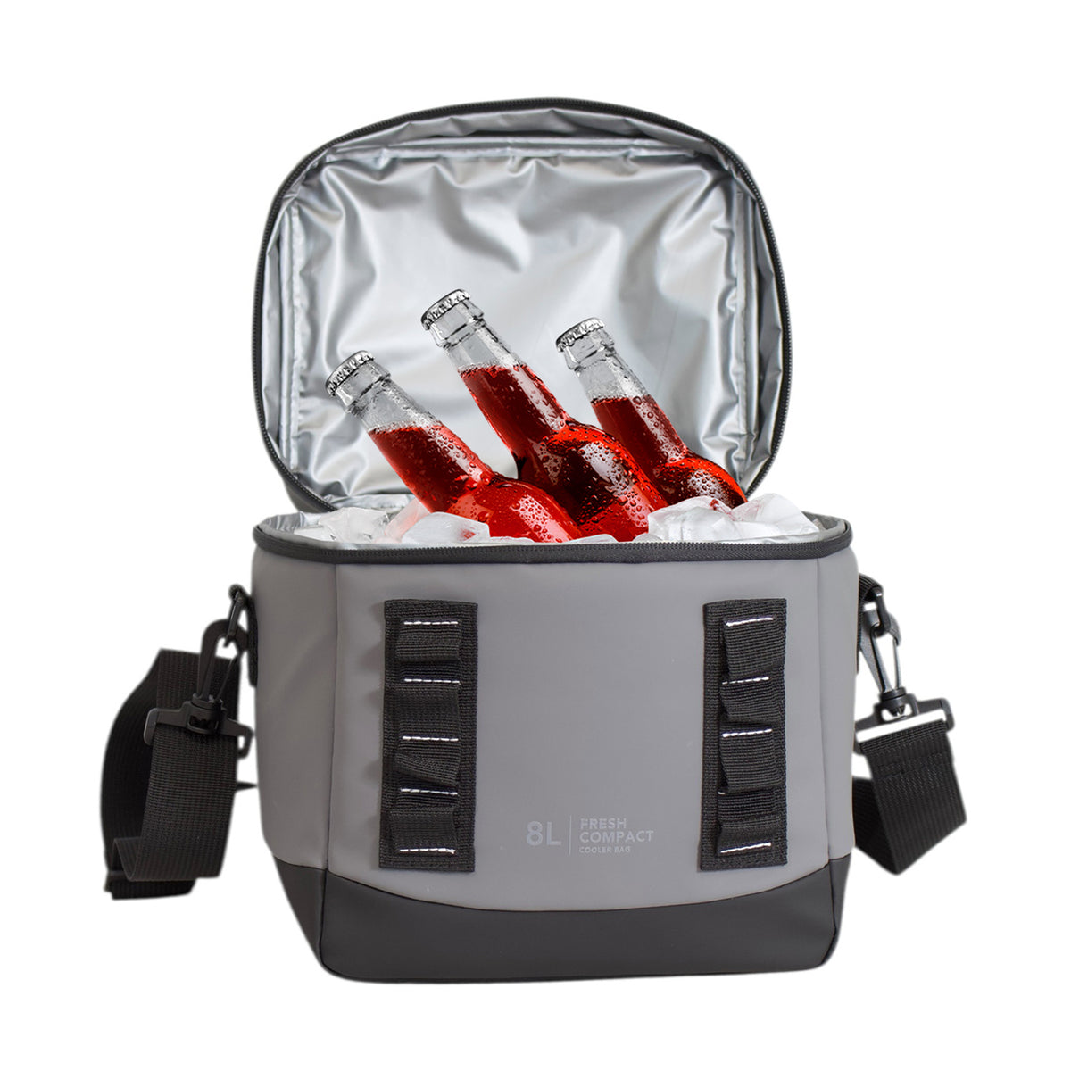 Bordlite Insulated &amp; Leakproof Cooler Lunch Bag (8L) - Grey V32518733 1