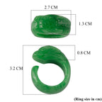 Green Jade Dragon Carved Ring 55.00 Ct._8572333_5