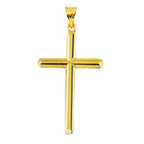 One Time Close Out 9K Yellow Gold Cross Pendant_8572364