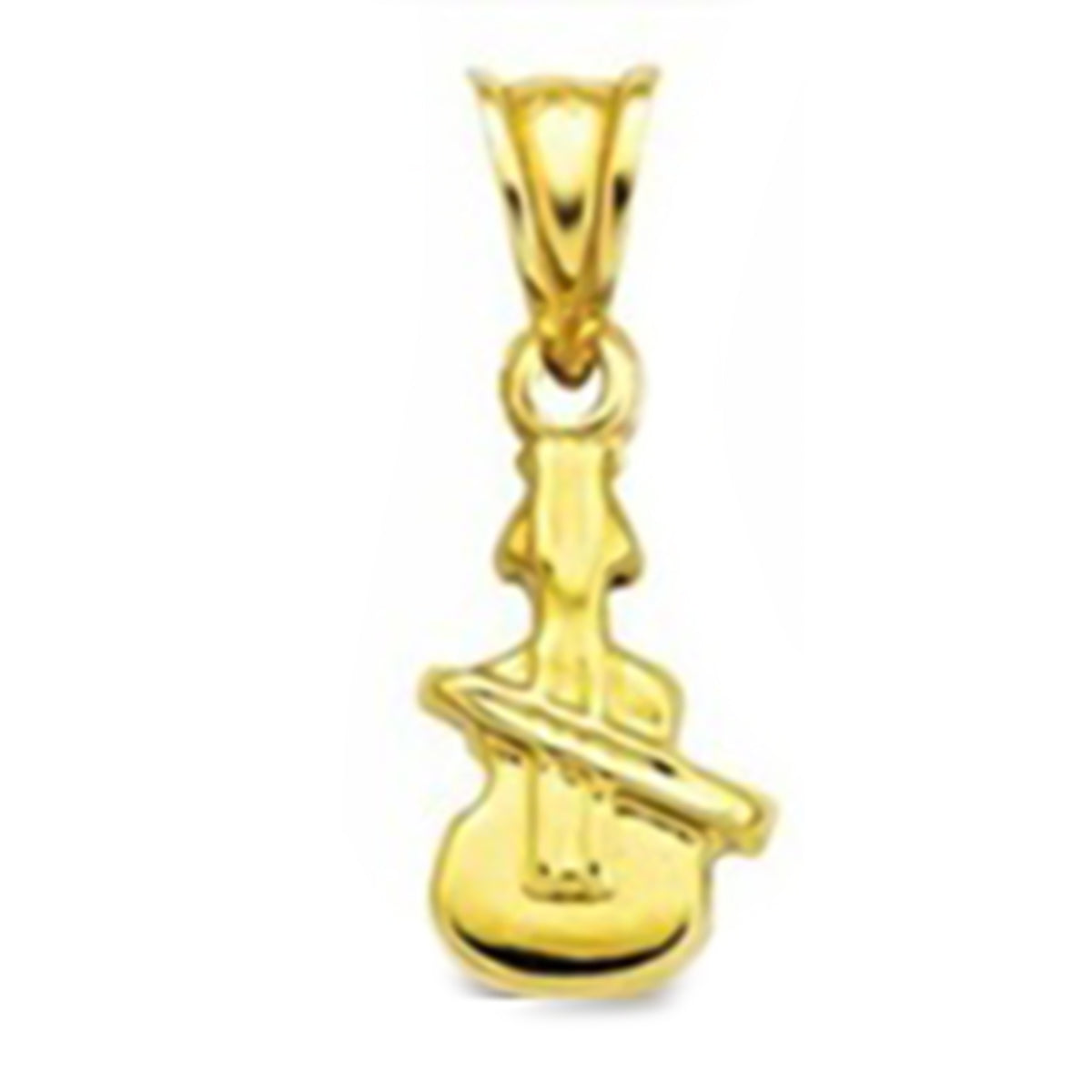 9K Yellow Gold Violin Pendant V32595400 0
