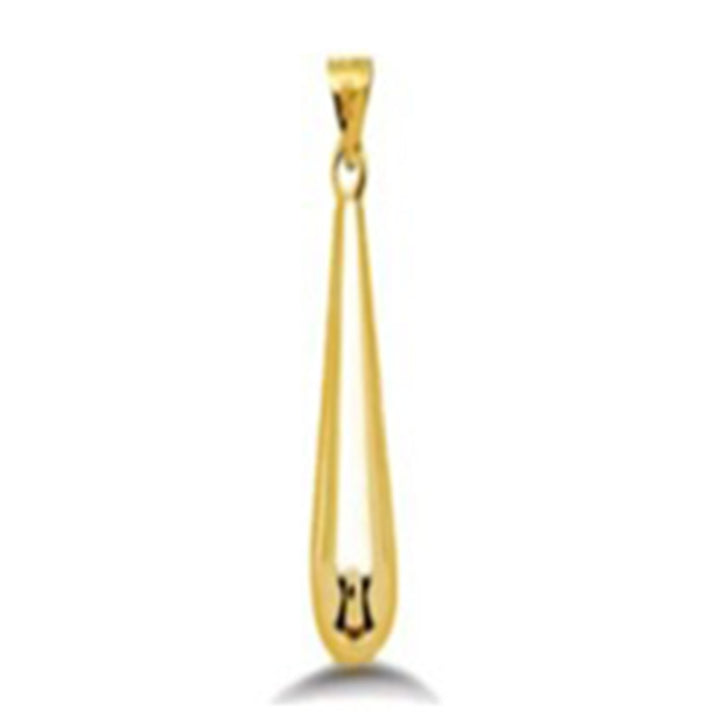 Close Out Deal- 9K Yellow Gold Drop Pendant 8572383 1