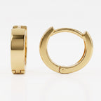 9K Yellow Gold Hoop Earring_8572410