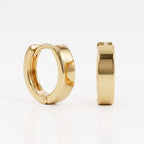 9K Yellow Gold Hoop Earring_8572410_3