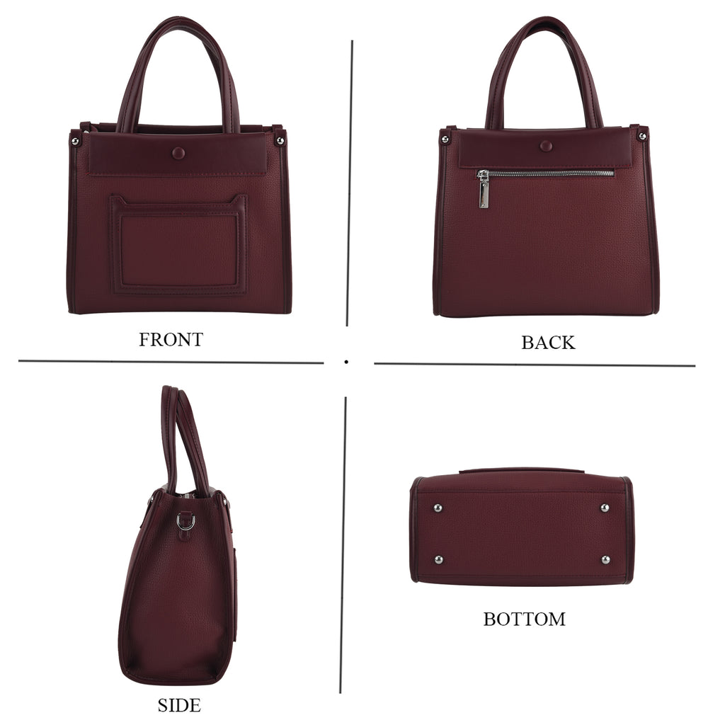 Crossbody Bag (Size - One Size) - Burgundy_8573283_4