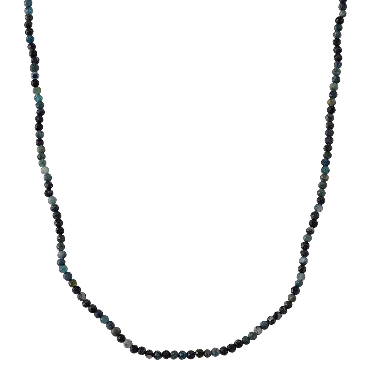 Lagoon Tourmaline Adjustable  Necklace (Size - 18+2 Ext) 25.00 Ct. V32514283 0