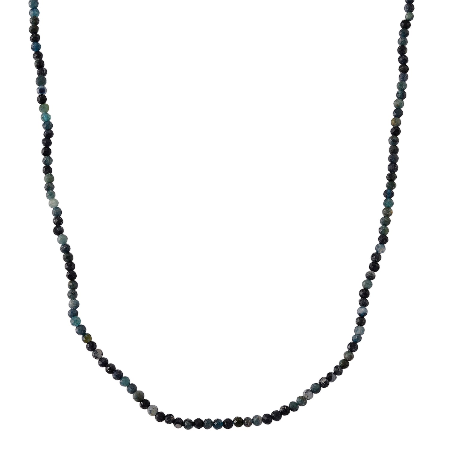 Lagoon Tourmaline Adjustable  Necklace (Size - 18+2 Ext) 25.00 Ct. V32514283 0
