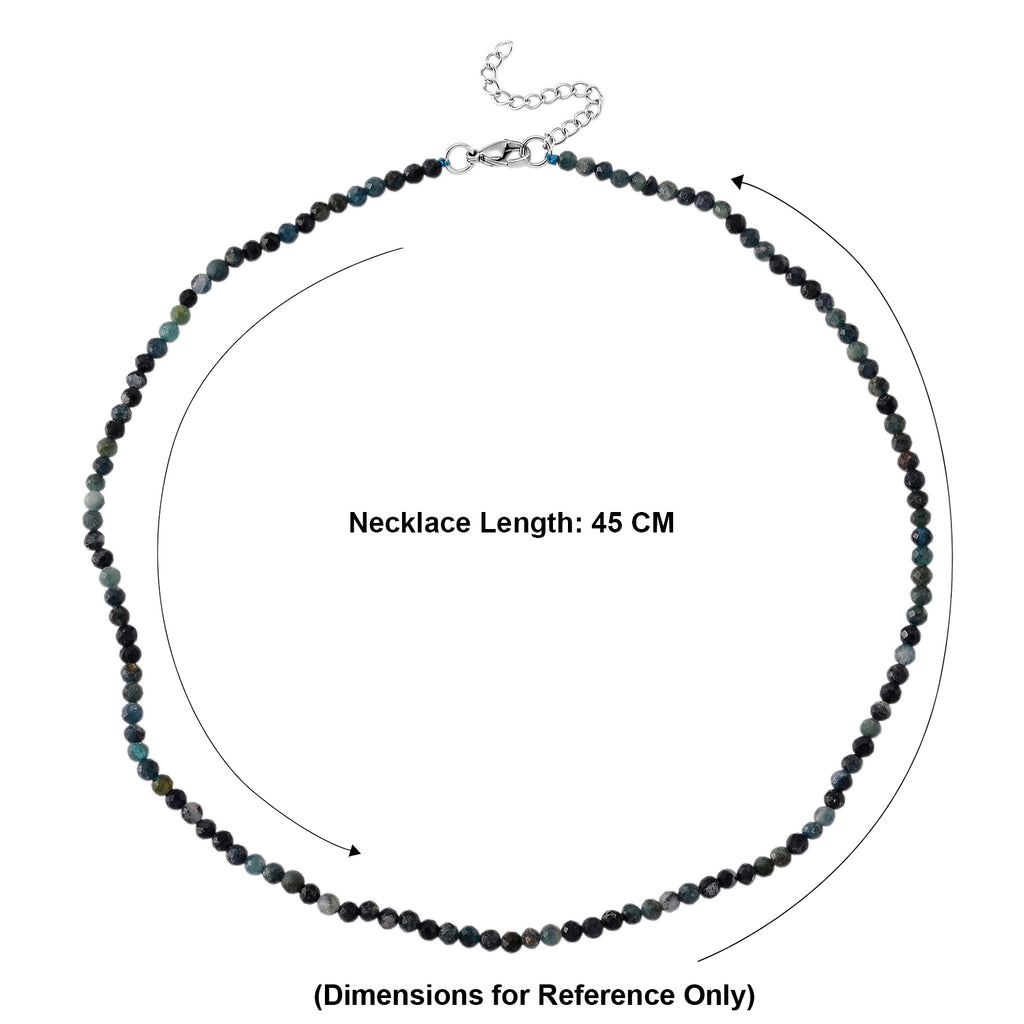 Lagoon Tourmaline Adjustable  Necklace (Size - 18+2 Ext) 25.00 Ct._8573492_5