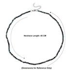 Lagoon Tourmaline Adjustable  Necklace (Size - 18+2 Ext) 25.00 Ct._8573492_5
