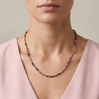 Multi Spinel Adjustable  Necklace (Size - 18+2 Ext)  75.00 Ct._8573552_1