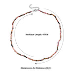 Multi Spinel Adjustable  Necklace (Size - 18+2 Ext)  75.00 Ct._8573552_4