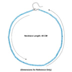 Swiss Blue Topaz Beads Necklace (Size - 18+2 Ext) in Rhodium Overlay Sterling Silver 45.00 Ct._8573554_5