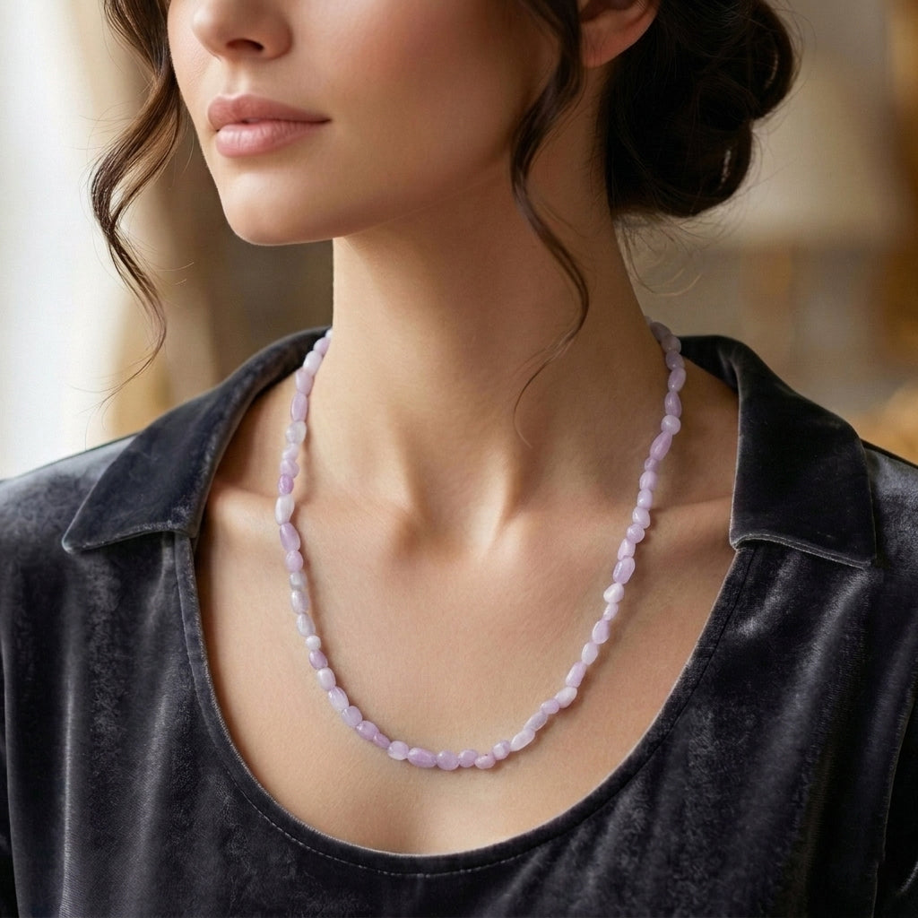 Multi Beryl Beads Necklace (Size - 18+2 Ext) 90.00 Ct. V32514708 3
