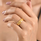 EverTrue Bronzella Collection - Band Ring in 18K Gold Plating_8573611_1
