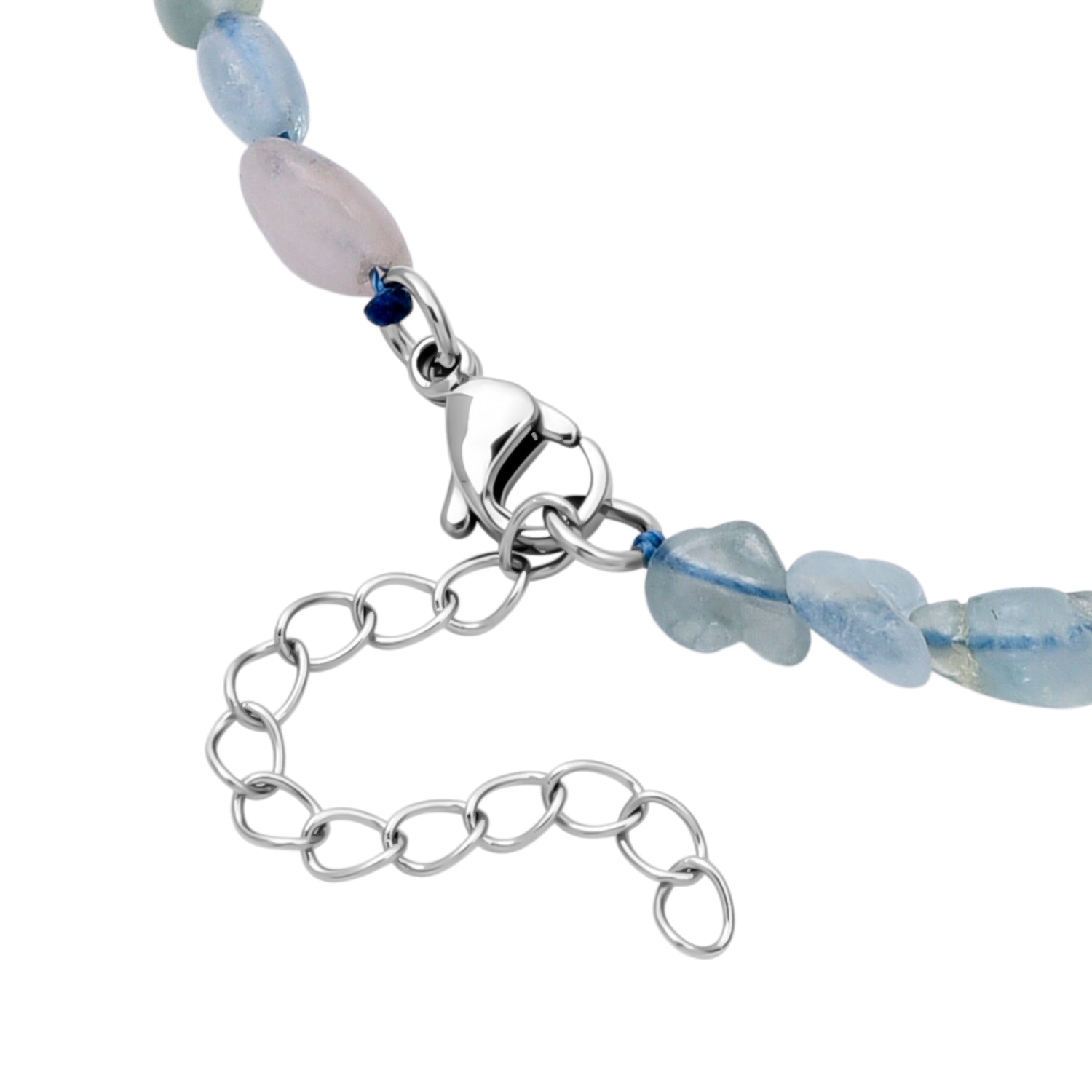 Multi Beryl Beads Necklace (Size - 18+2 Ext) 90.00 Ct. V32515373 5