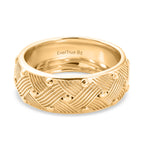 EverTrue Bronzella Collection - Band Ring in 18K Gold Plating_8573729