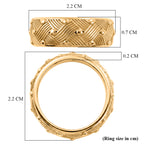 EverTrue Bronzella Collection - Band Ring in 18K Gold Plating_8573735_5