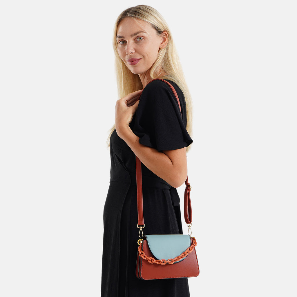 Crossbody Bag (Size - One Size) - Orange_8574340_1