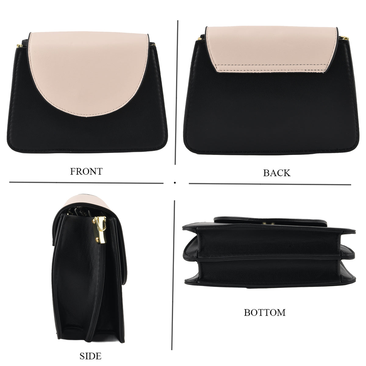 Crossbody Bag (Size - One Size) - Black Pink V32575512 3