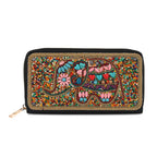 PU Patterned Wallet (Size 19x2x10 cm) - Multi Color_8574635