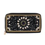 PU Patterned Wallet (Size 19x2x10 cm) - Black_8574636