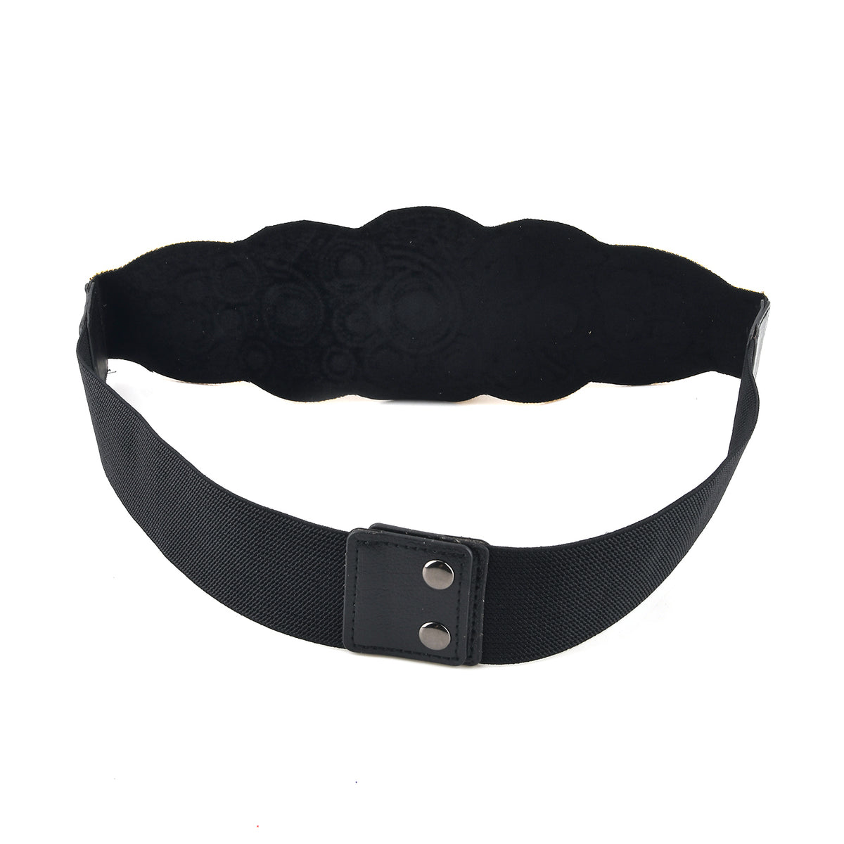 Vintage Gemstone Embellished Elasticated Stretch Waist Belt (100 cm) - Gold &amp; Multi-Colour V32576219 5