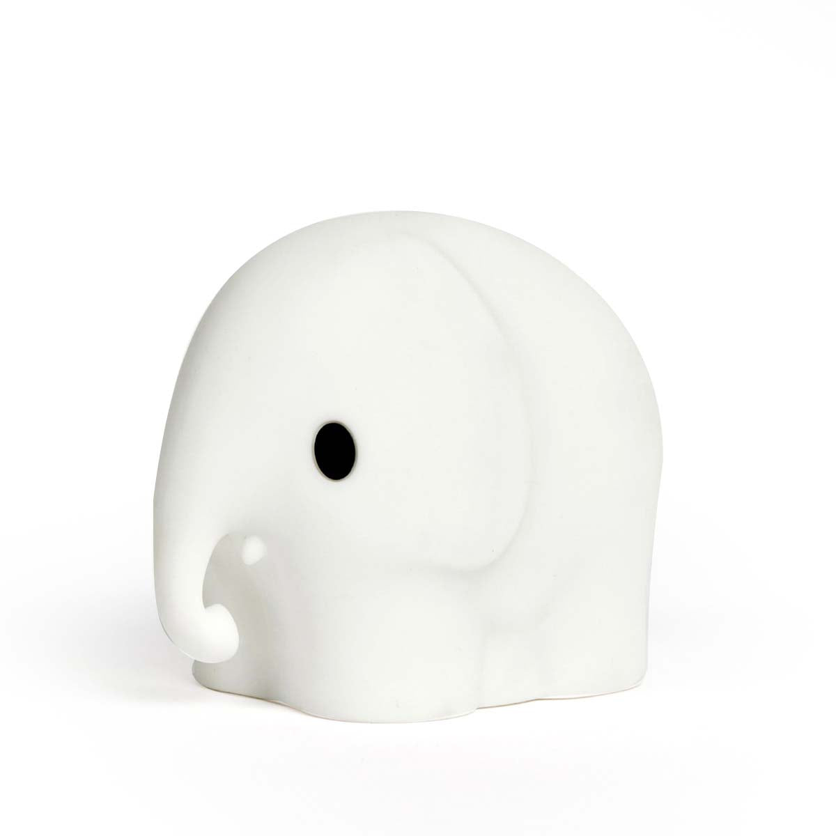 Mr Maria Elephant Lamp - Soft White Silicone Nightlight (15cm) 8574915 0